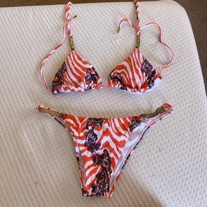 VIX Paula Hermanny Two piece Bikini with Matching Cover Up